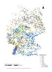 National grid of the National Forest Soil Inventory (nominal 8x8 km) Stichprobenpunkte der Waldzustandserhebung
