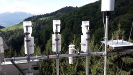 Depositionssammler auf Level ll Fläche im Conventwald  